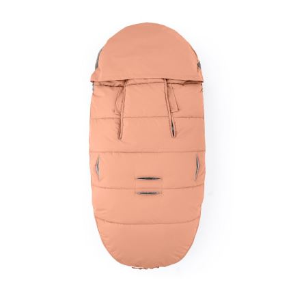 PETITE&MARS - Baby voetenzak 4in1 COMFY Pastel Peach oranje