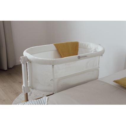 PETITE&MARS - Baby wieg 2in1 GLORY grijs