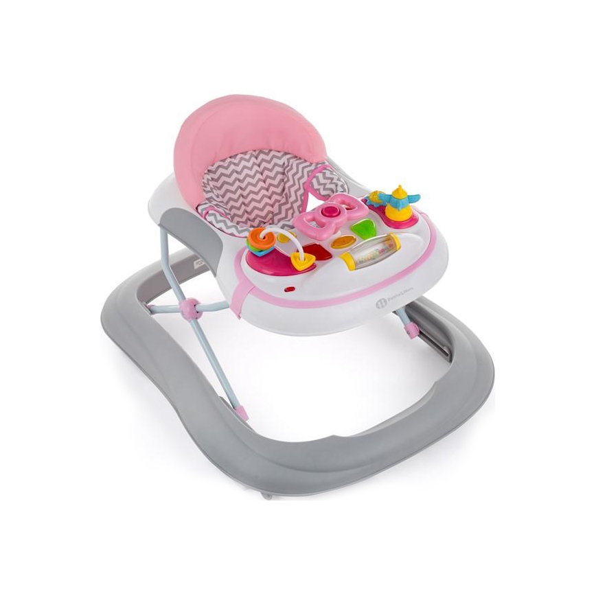 PETITE&MARS - Babyloopstoeltje met melodie MONTY roze