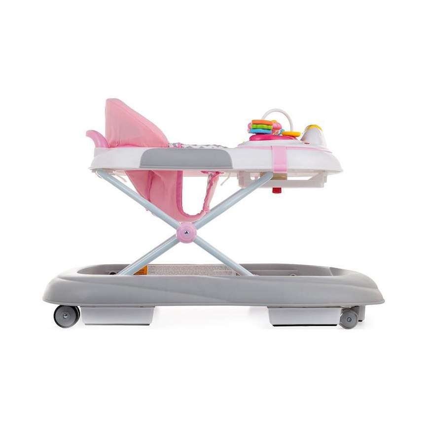PETITE&MARS - Babyloopstoeltje met melodie MONTY roze