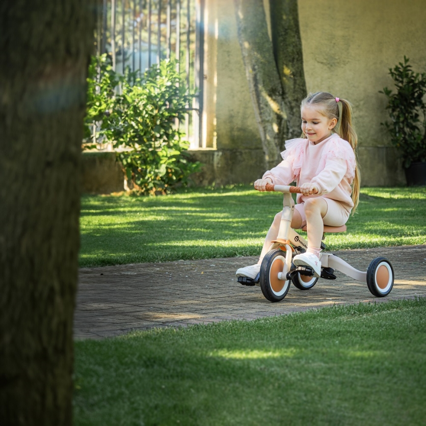 PETITE&MARS - Driewieler voor kinderen 5in1 TURBO Desert Sand