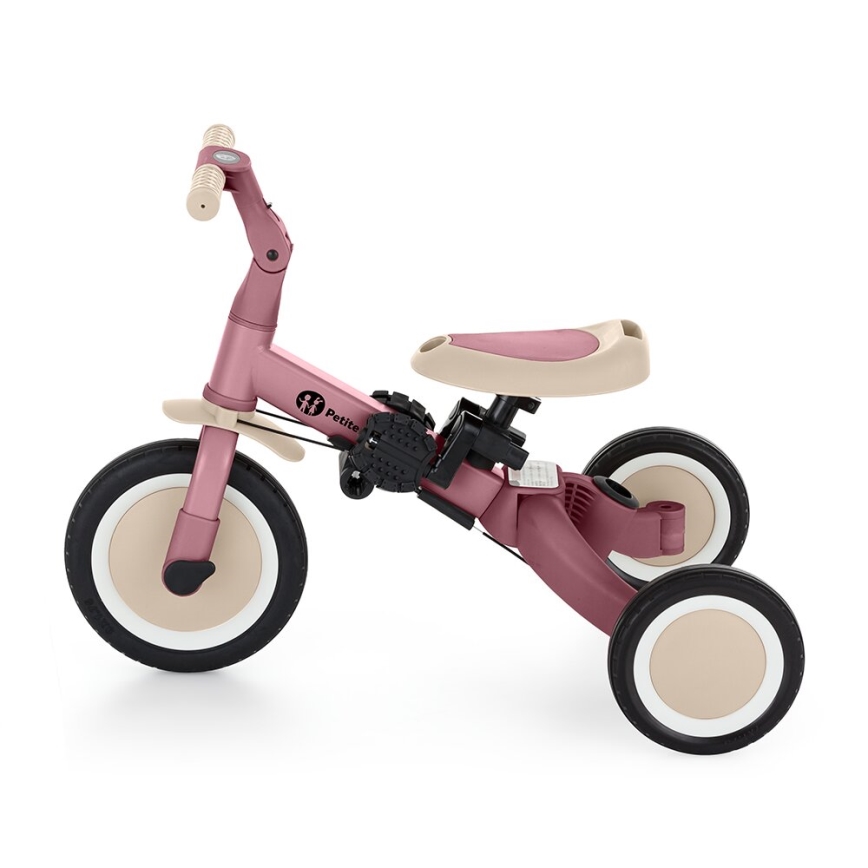 PETITE&MARS - Driewieler voor kinderen 5in1 TURBO Dusty Roos