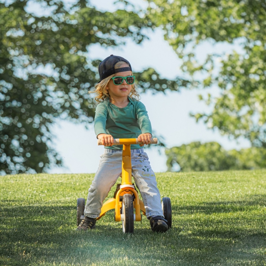 PETITE&MARS - Driewieler voor kinderen 5in1 TURBO Intense Ochre