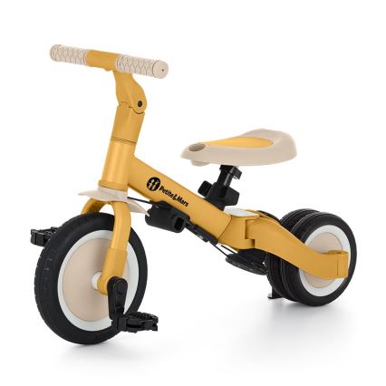 PETITE&MARS - Driewieler voor kinderen 5in1 TURBO Intense Ochre