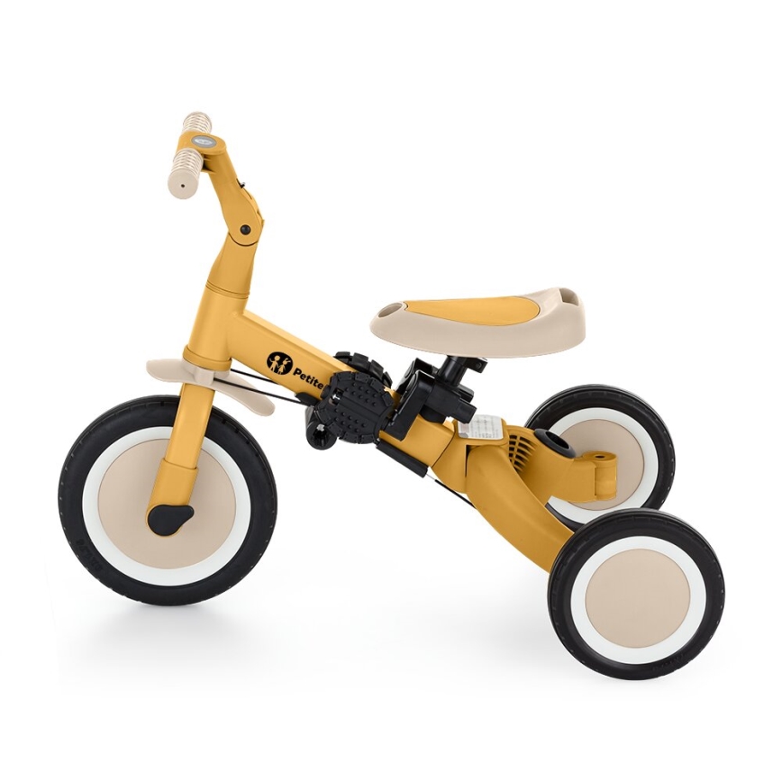 PETITE&MARS - Driewieler voor kinderen 5in1 TURBO Intense Ochre