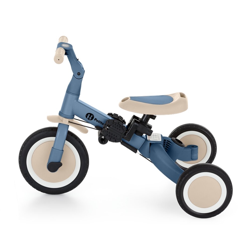 PETITE&MARS - Driewieler voor kinderen 5in1 TURBO Ocean Blue