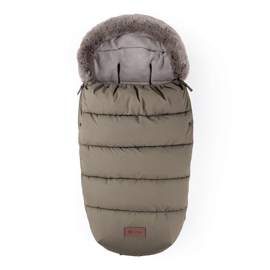 PETITE&MARS - Kinder-voetenzak 4-in-1 COMFY Mocha Mousse