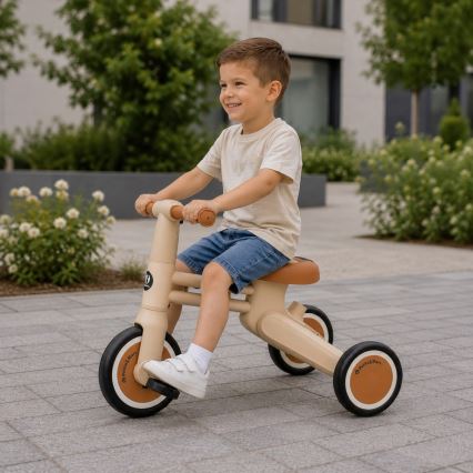 PETITE&MARS - Kinderdriewieler 4-in-1 DRIFT Desert Sand