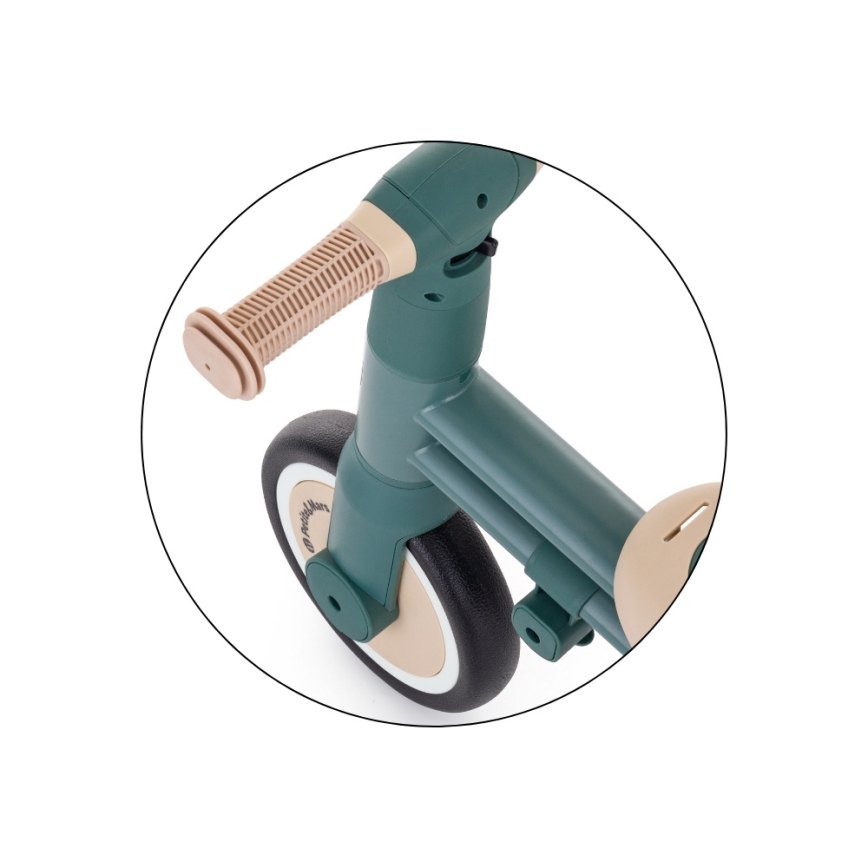 PETITE&MARS - Kinderdriewieler 4-in-1 DRIFT Misty Green