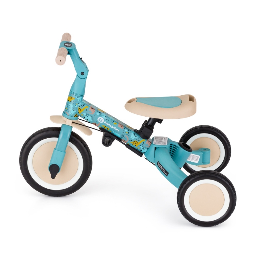 PETITE&MARS - Kinderdriewieler 5-in-1 TURBO Dino Park