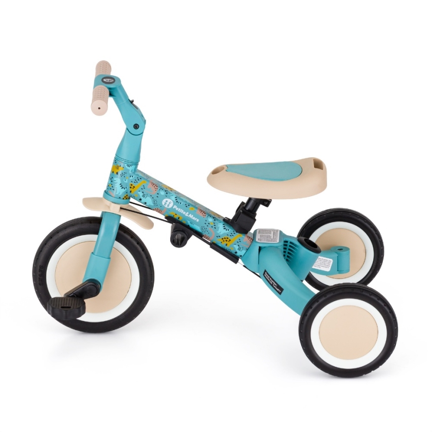 PETITE&MARS - Kinderdriewieler 5-in-1 TURBO Dino Park
