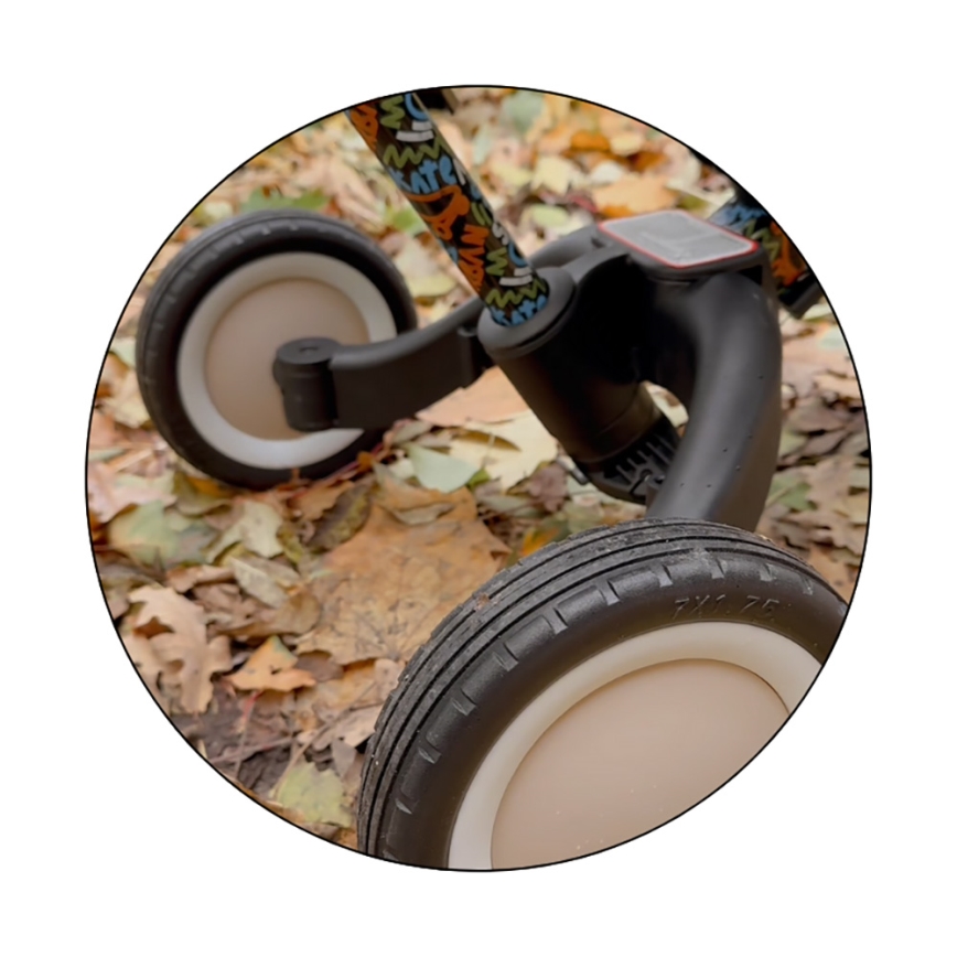 PETITE&MARS - Kinderdriewieler 5-in-1 TURBO LIMITED City Beat