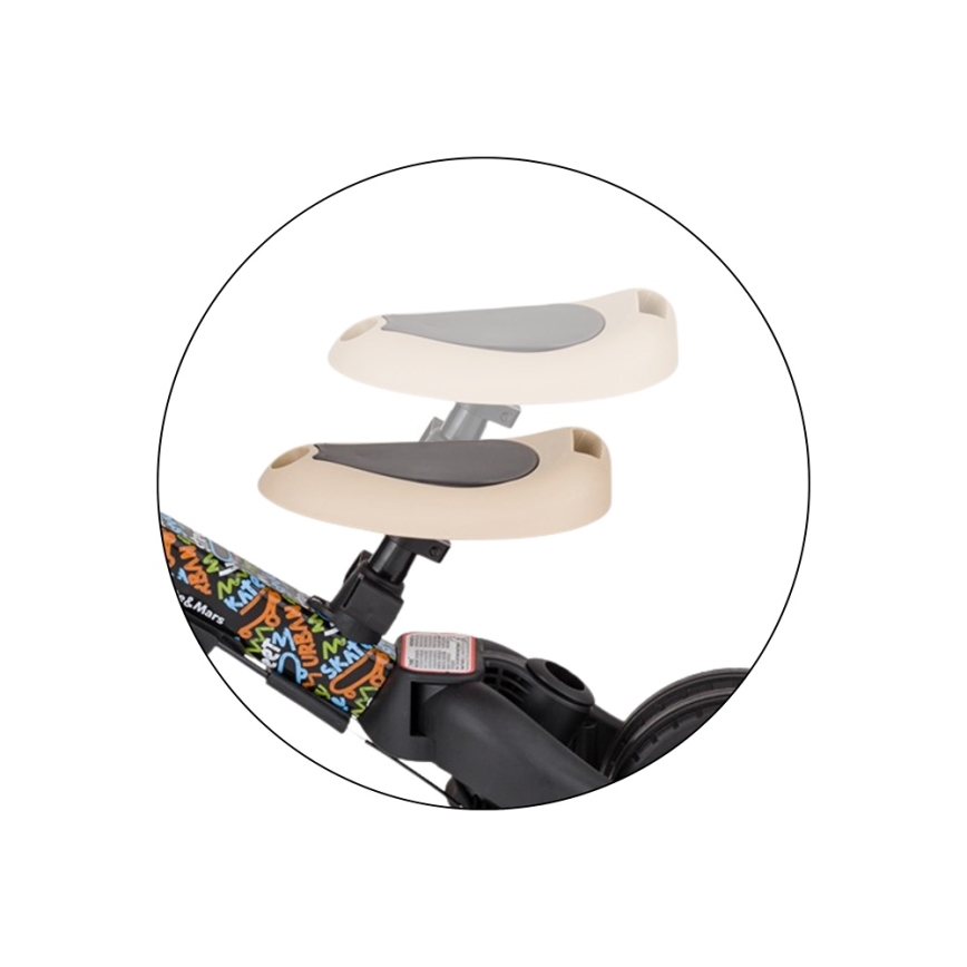 PETITE&MARS - Kinderdriewieler 5-in-1 TURBO LIMITED City Beat