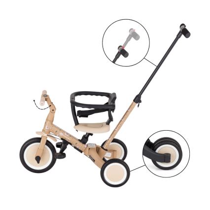PETITE&MARS - Kinderdriewieler 5-in-1 TURBO LIMITED Llama Vibes