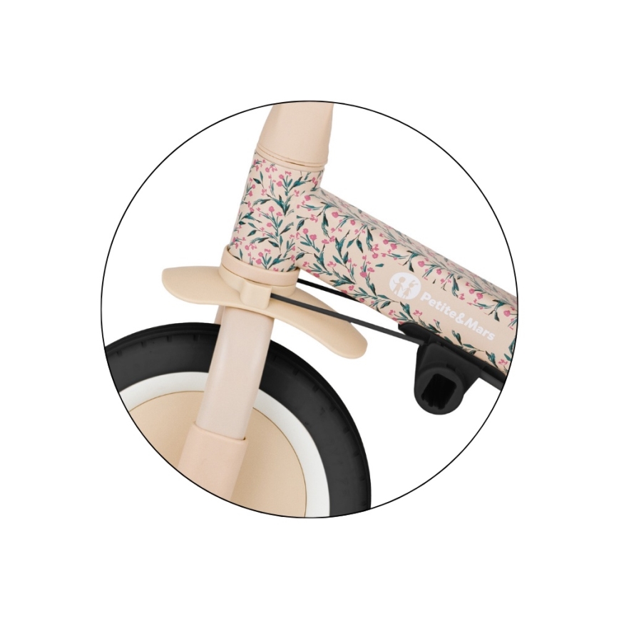 PETITE&MARS - Kinderdriewieler 5-in-1 TURBO LIMITED Pink Meadow