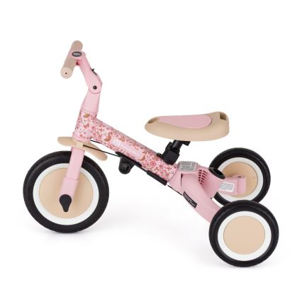 PETITE&MARS - Kinderdriewieler 5-in-1 TURBO LIMITED Rosy Wilderness