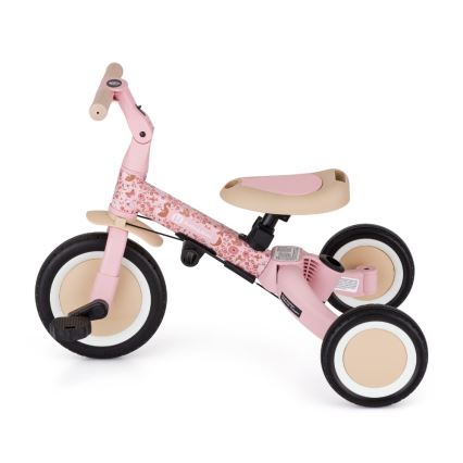 PETITE&MARS - Kinderdriewieler 5-in-1 TURBO LIMITED Rosy Wilderness