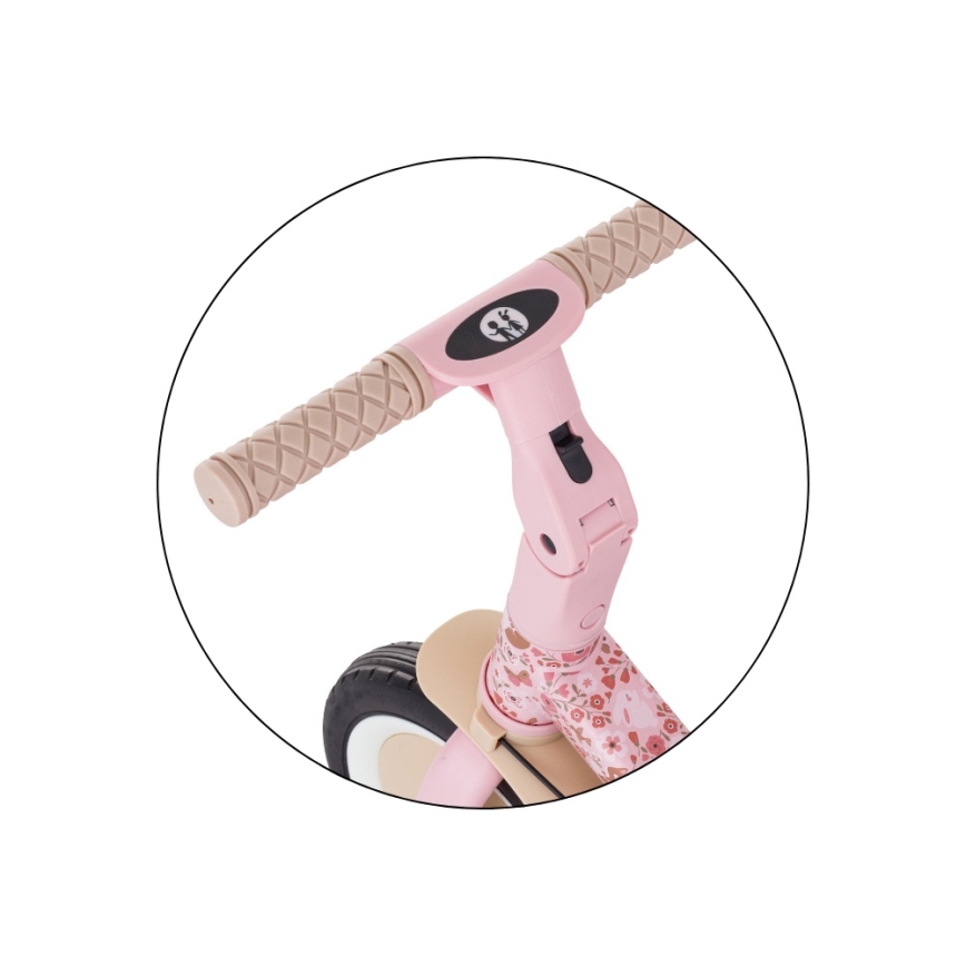 PETITE&MARS - Kinderdriewieler 5-in-1 TURBO LIMITED Rosy Wilderness
