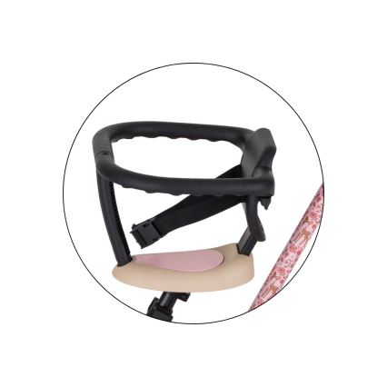 PETITE&MARS - Kinderdriewieler 5-in-1 TURBO LIMITED Rosy Wilderness