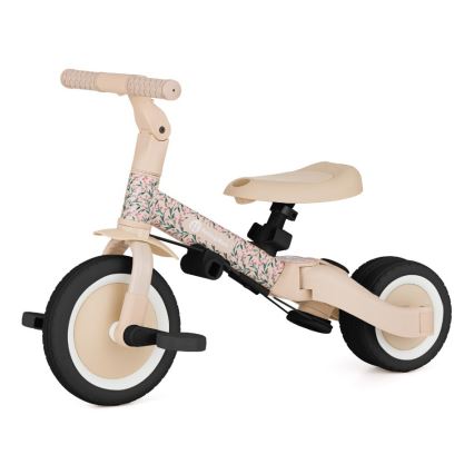 PETITE&MARS - Kinderdriewieler 5-in-1 TURBO Pink Meadow