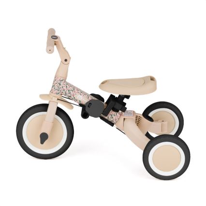 PETITE&MARS - Kinderdriewieler 5-in-1 TURBO Pink Meadow