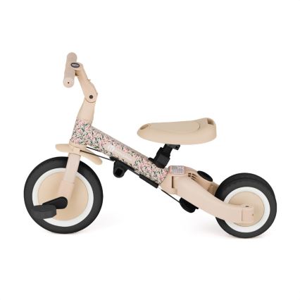 PETITE&MARS - Kinderdriewieler 5-in-1 TURBO Pink Meadow