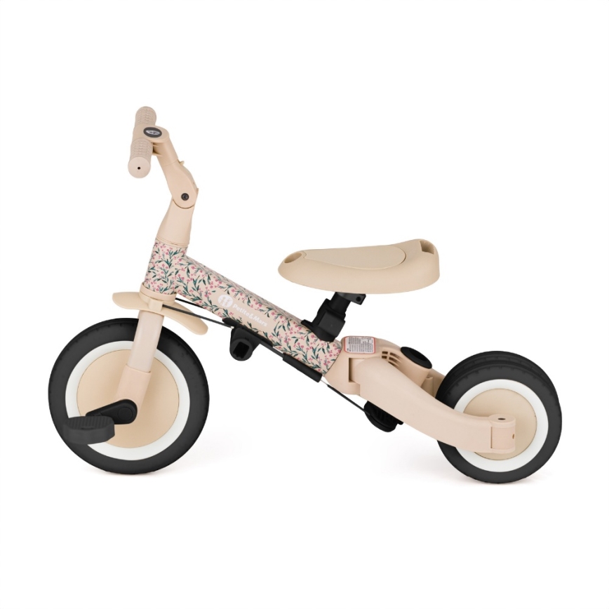 PETITE&MARS - Kinderdriewieler 5-in-1 TURBO Pink Meadow
