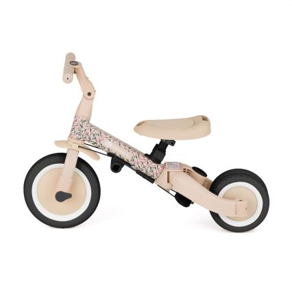 PETITE&MARS - Kinderdriewieler 5-in-1 TURBO Pink Meadow