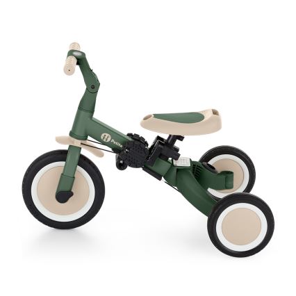 PETITE&MARS - Kinderdriewieler 5-in-1 TURBO PLUS Mistgroen