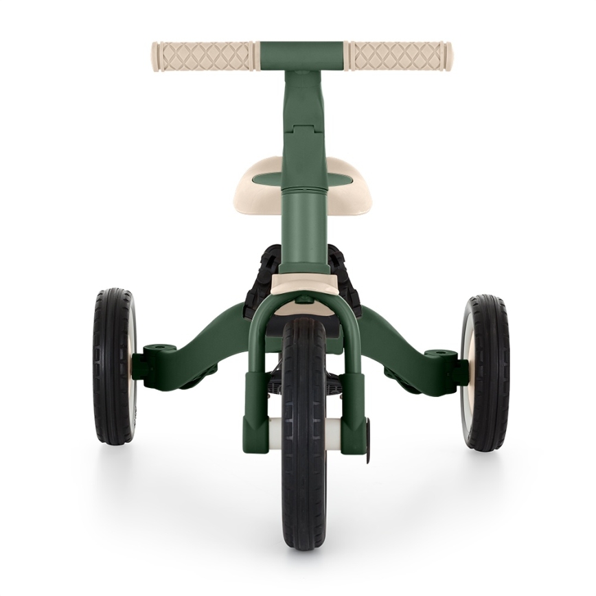 PETITE&MARS - Kinderdriewieler 5-in-1 TURBO PLUS Mistgroen