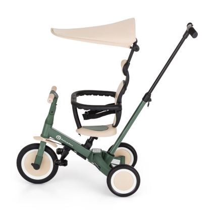PETITE&MARS - Kinderdriewieler 5-in-1 TURBO PLUS Mistgroen