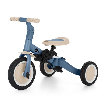 PETITE&MARS - Kinderdriewieler 5-in-1 TURBO PLUS Oceaanblauw