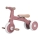 PETITE&MARS - Kinderloopfiets 3-in-1 BINGO Oudroze