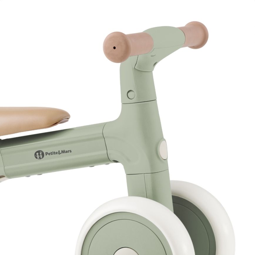 PETITE&MARS - Kinderloopfiets 3-in-1 BINGO Saliegroen