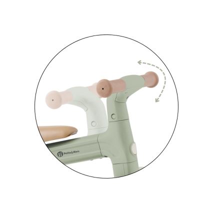 PETITE&MARS - Kinderloopfiets 3-in-1 BINGO Saliegroen