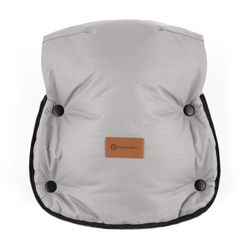 PETITE&MARS - Kinderwagen handwarmer FURRY Champagne Shower