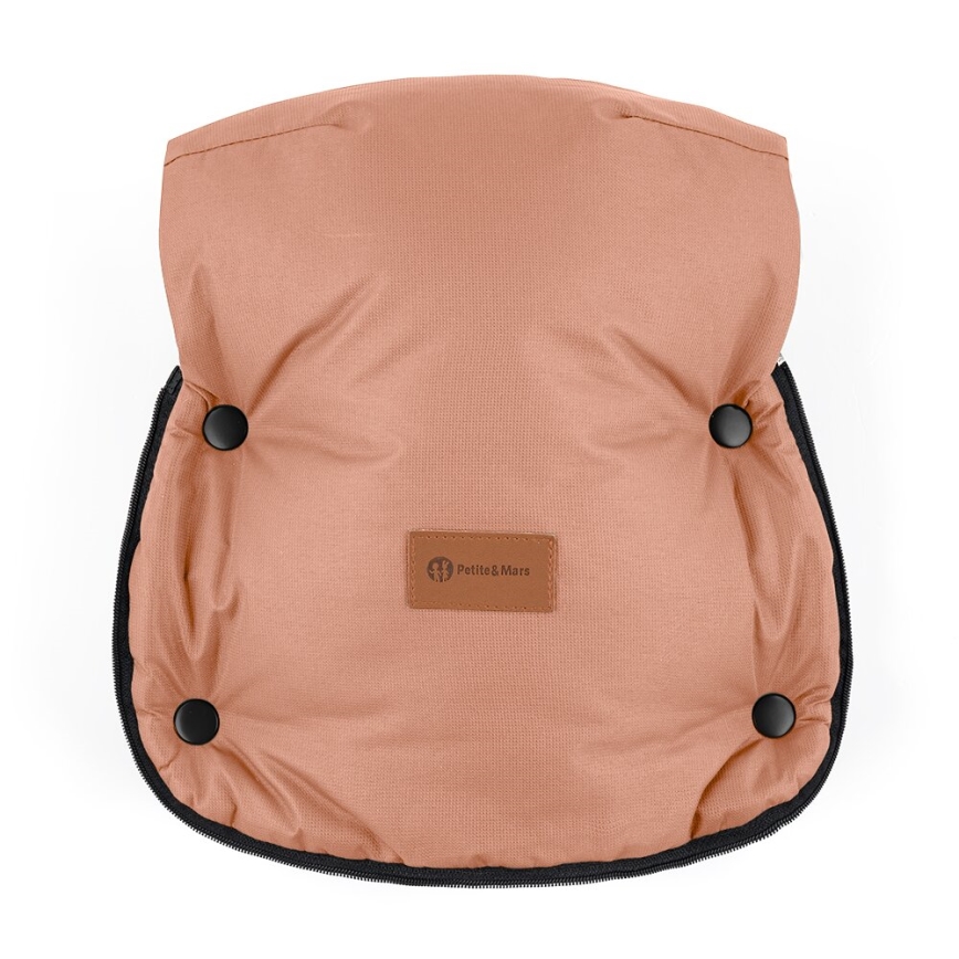 PETITE&MARS - Kinderwagen handwarmer FURRY Pastel Peach