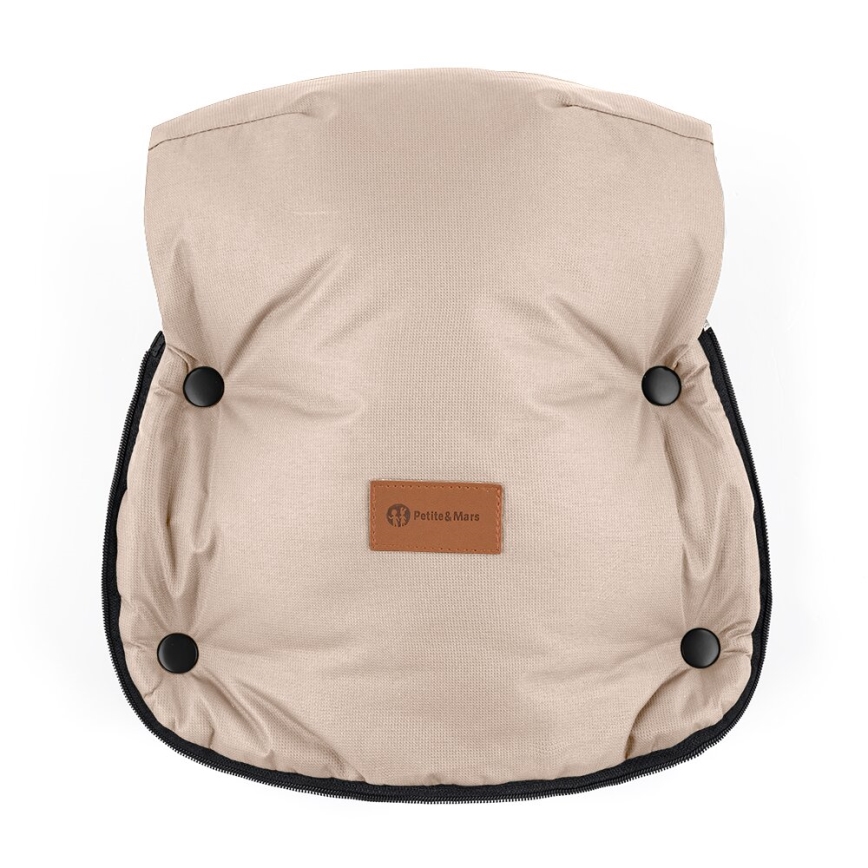 PETITE&MARS - Kinderwagen handwarmer FURRY Roos Petal