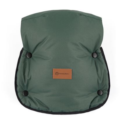 PETITE&MARS - Kinderwagen handwarmer FURRY Veritable Khaki