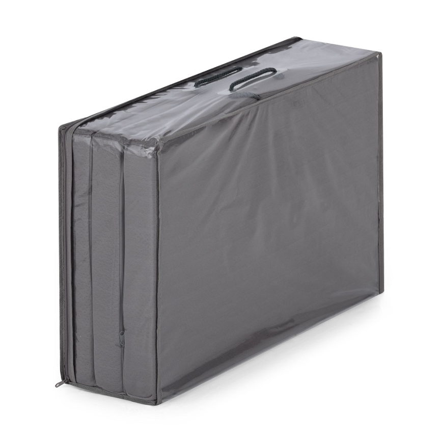PETITE&MARS - Opvouwbare reismatras FOLDIE 120x60 cm grijs