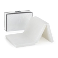 PETITE&MARS - Opvouwbare reismatras FOLDIE 120x60 cm wit