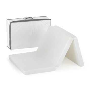 PETITE&MARS - Opvouwbare reismatras FOLDIE 120x60 cm wit