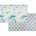 PETITE&MARS - Opvouwbare speelmat CAMPY Cars&Arabesca