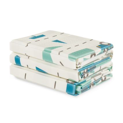 PETITE&MARS - Opvouwbare speelmat CAMPY Cars&Arabesca