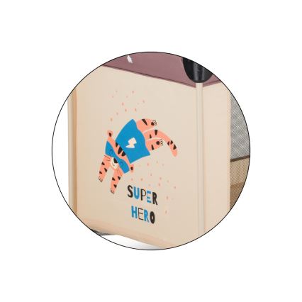 PETITE&MARS - Reisbedje KOOT Tiger Super Hero