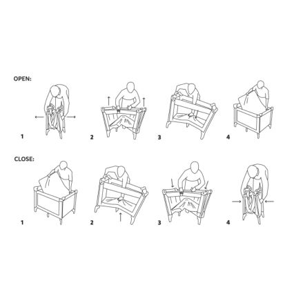 PETITE&MARS - Reisbox voor kinderen NOOK Urban Charchoal Grey