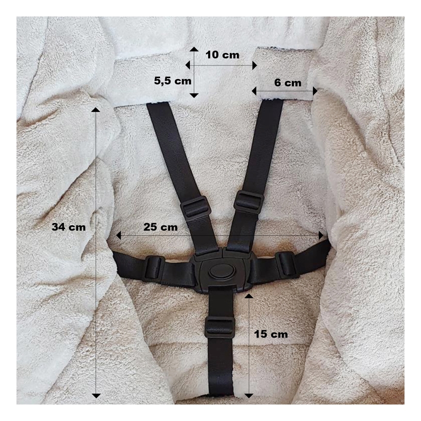 PETITE&MARS - SET Baby Trappelzak 3in1 JIBOT + handwarmers voor een Kinderwagen JASIE groen