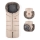 PETITE&MARS - SET Baby voetenzak 4in1 ARCTIC + stroller hand muffs FURRY Roos Petal