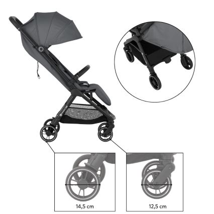 PETITE&MARS - Sportieve buggy ZIP Smoky antraciet