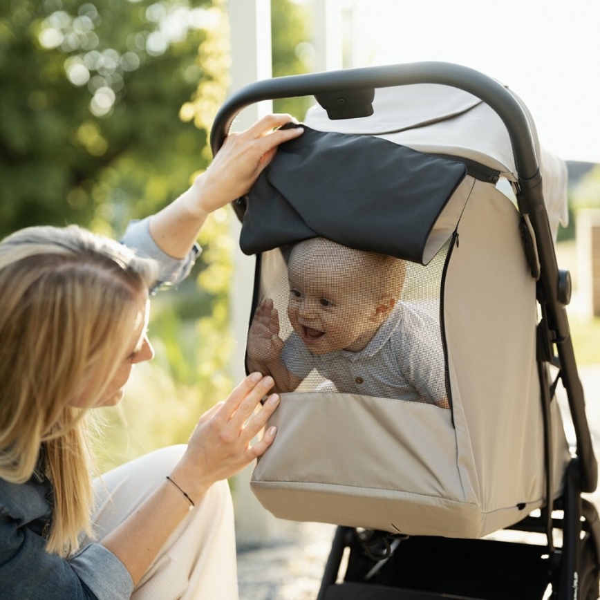 PETITE&MARS - Sportieve kinderwagen FLIP Zandbeige